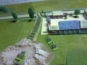 22. German advance across the board