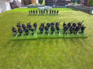 26. Belgian infantry waves