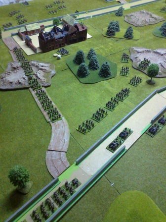 28. German start advance up the centre