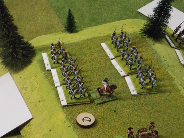 08. Austrian infantry on the hill west of Wertingen